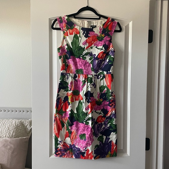 J. Crew Floral Dress - Picture 1 of 3
